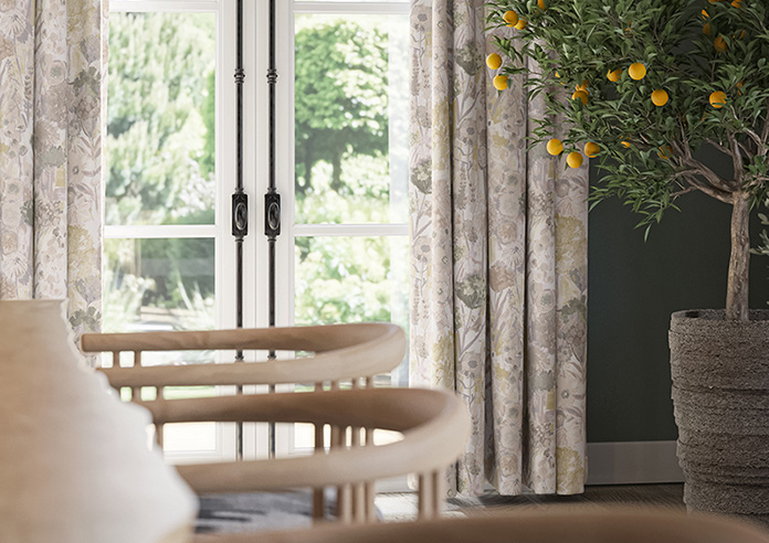 Wildflowers, Natural - Made to Measure Curtains - Image 5